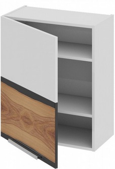Шкаф верхний (левый) В_72-60_1ДР(А) Фэнтези (Вуд) (Ш×Г×В): 600×323×720 ― Мебель в Краснодаре