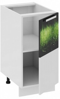 Шкаф нижний (правый)	 Н_72-40_1ДР(А) Фэнтези (Грасс) (Ш×Г×В): 400×582×822 ― Мебель в Краснодаре