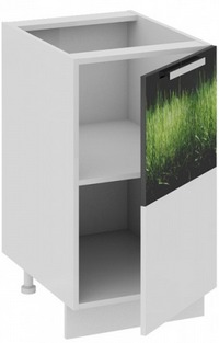 Шкаф нижний (правый) Н_72-45_1ДР(А) Фэнтези (Грасс) (Ш×Г×В): 450×582×822 ― Мебель в Краснодаре