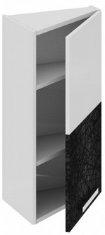 Шкаф верхний торцевой (правый)	 ВТ_72-40(45)_1ДР(Б) Фэнтези (Лайнс) (Ш×Г×В): 400×323×720 ― Мебель в Краснодаре