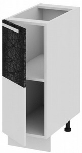 Шкаф нижний (левый) Н_72-30_1ДР(Б) Фэнтези (Лайнс) (Ш×Г×В): 300×582×822 ― Мебель в Краснодаре