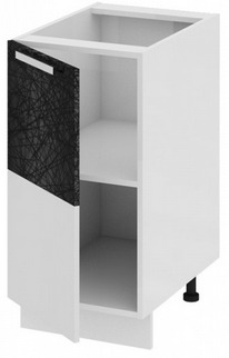 Шкаф нижний (левый) Н_72-40_1ДР(Б) Фэнтези (Лайнс) (Ш×Г×В): 400×582×822 ― Мебель в Краснодаре