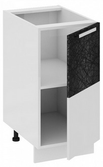 Шкаф нижний (правый) Н_72-40_1ДР(А) Фэнтези (Лайнс) (Ш×Г×В): 400×582×822 ― Мебель в Краснодаре