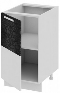 Шкаф нижний (левый) Н_72-45_1ДР(Б) Фэнтези (Лайнс) (Ш×Г×В): 450×582×822 ― Мебель в Краснодаре