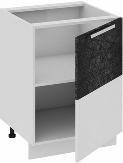 Шкаф нижний (правый) Н_72-60_1ДР(А) Фэнтези (Лайнс) (Ш×Г×В): 600×582×822 ― Мебель в Краснодаре