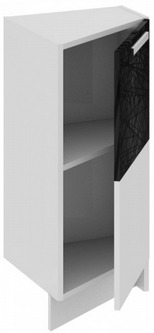 Шкаф нижний торцевой (правый)	НТ_72-40(45)_1ДР(А) Фэнтези (Лайнс) (Ш×Г×В): 400×582×822 ― Мебель в Краснодаре