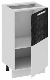 Шкаф нижний нестандартный (правый) Нн_72-45_1ДР(А) Фэнтези (Лайнс) (Ш×Г×В): 450×432×822 ― Мебель в Краснодаре