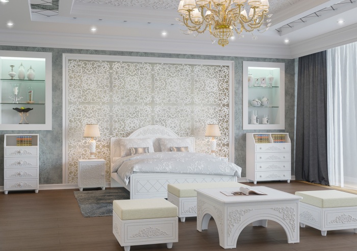 Спальня Соня Премиум Ясень Патина ― Мебель в Краснодаре