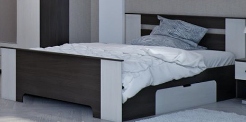 Грация кровать 1,6Х2 ШВГ (1700х860х2080) ― Мебель в Краснодаре