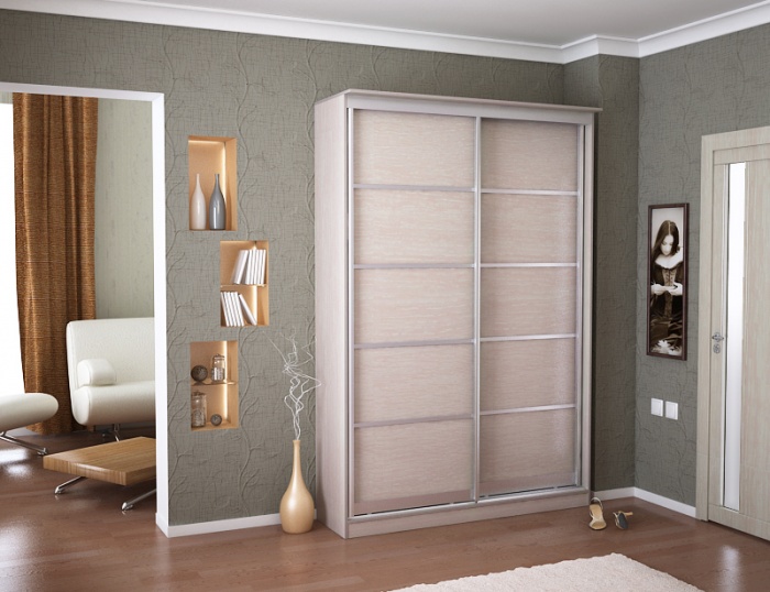 Дверь для шкафа-купе, цвет Венге Цаво ПМ-140.01.01 размер: 632x2184 ― Мебель в Краснодаре