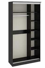 Каркас шкафа с 2-мя дверями цвет Венге Цаво ПМ-140.01 размер: 1272x2341x590 ― Мебель в Краснодаре