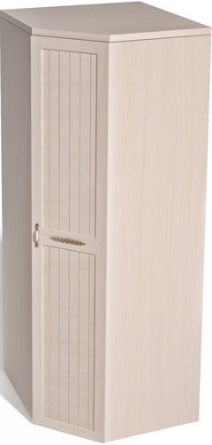 Шкаф для платья и белья угловой  ИД 01.122  В: 2243 Ш: 881 Г: 881 ― Мебель в Краснодаре
